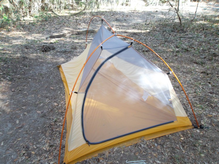 How to pitch tent