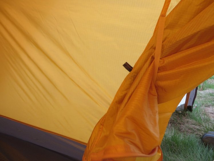 A clever change to the toggle system on the door restraint. 