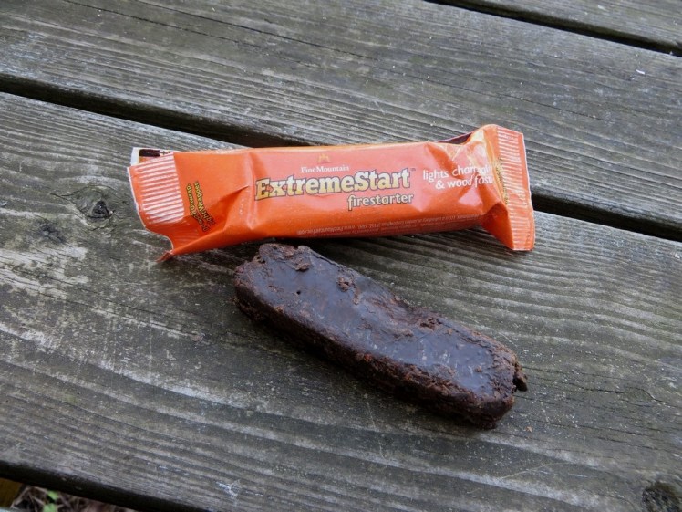 This is what's inside. It's a bit sticky, like a sad Tootsie Roll, but really does the trick.