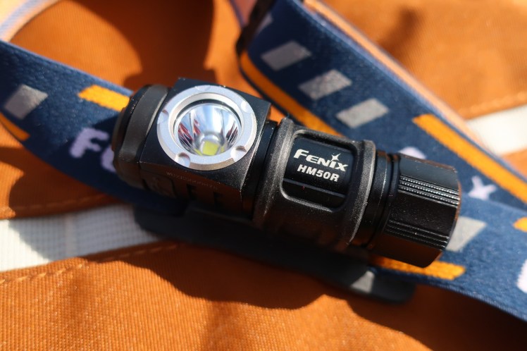 Fenix HM50R Headlamp up close