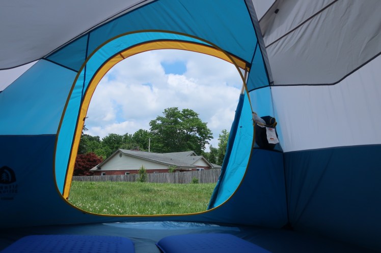 Sierra Designs Nomad 6 inside view