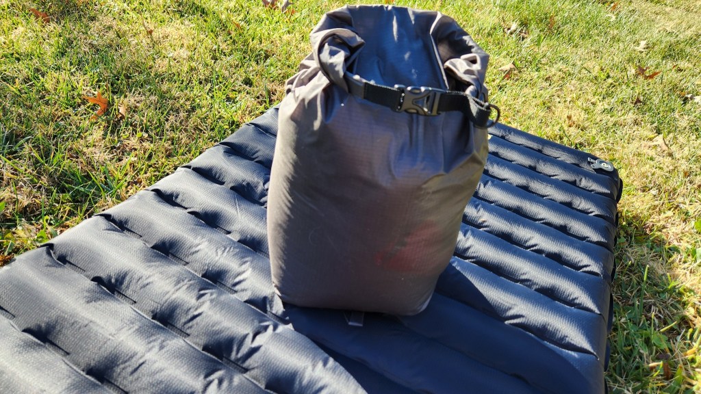 Outdoor Vitals StormLoft Quilt packed